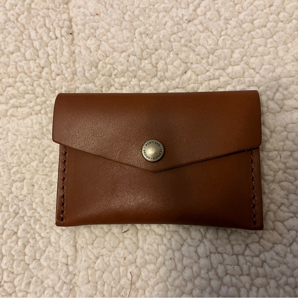 Portland Leather Goods Mini Envelope Wallet